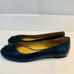 Navy blue Tory Burch Lowell 2 flats